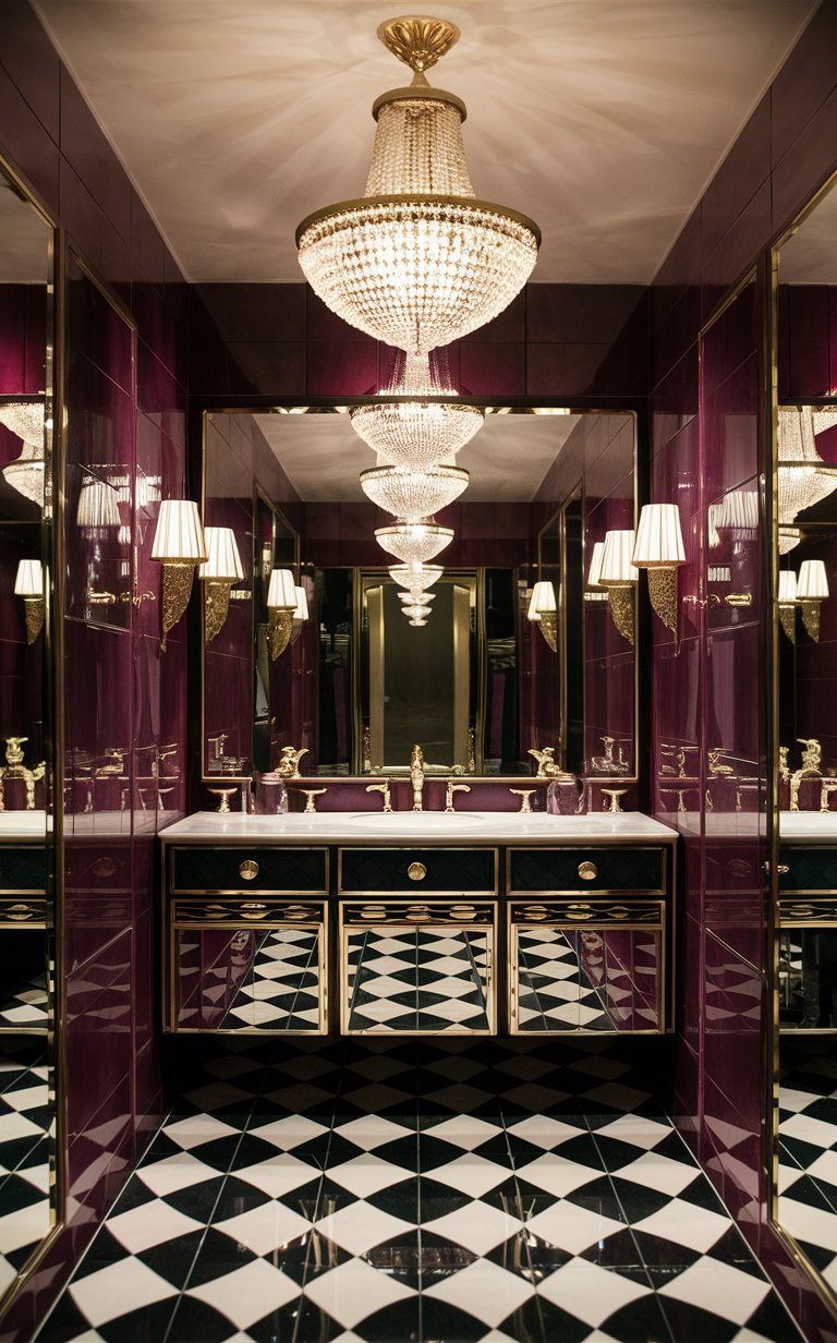 Art Deco Luxe Lavatory