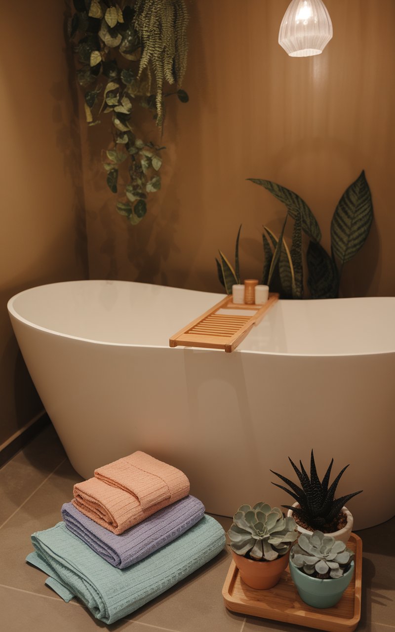 Tiny Bathroom With Bathtub