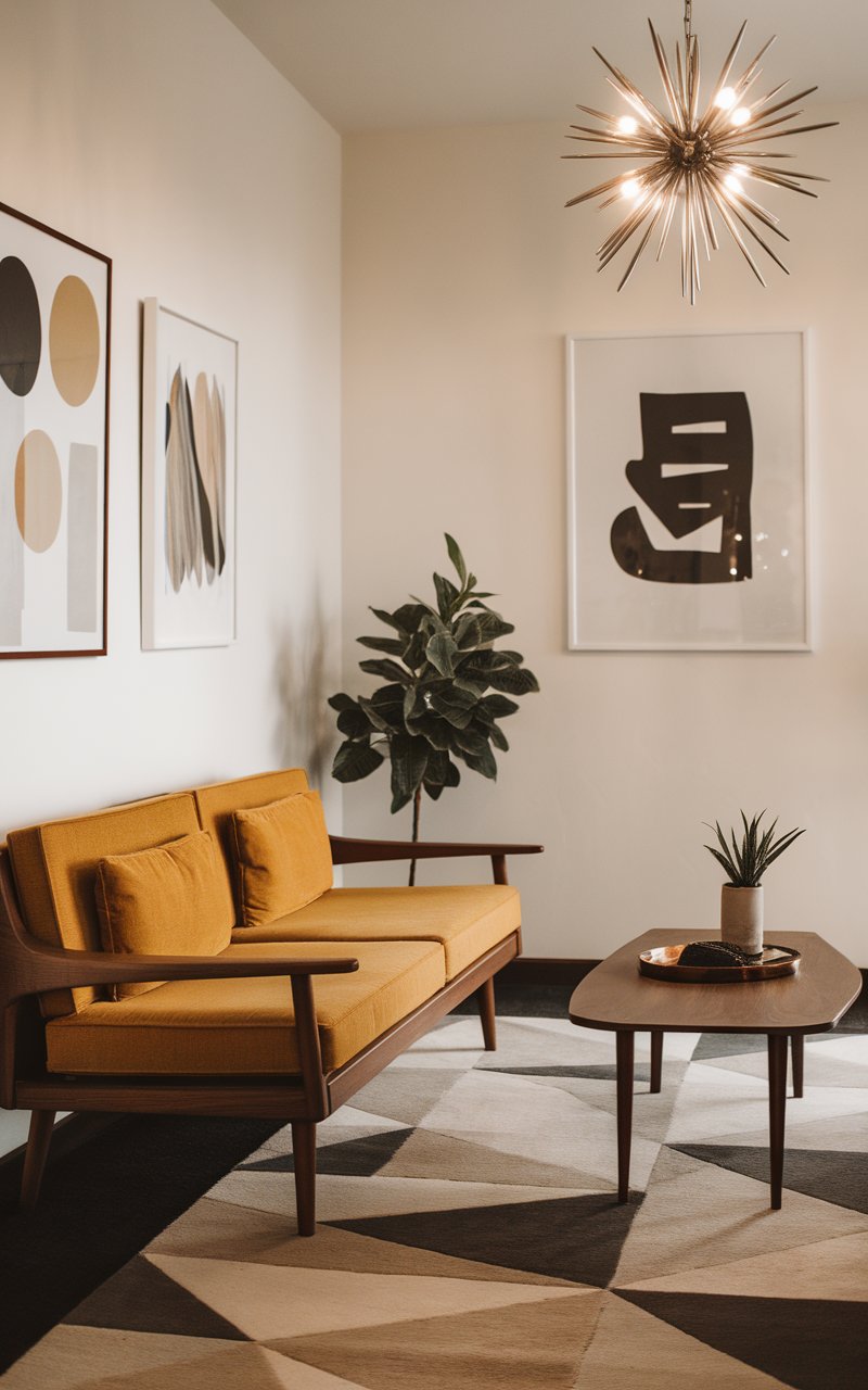 Mid-Century Modern Lounge