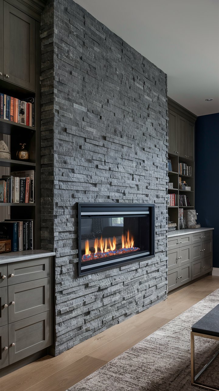 18. Integrated Fireplace Feature Wall as Cozy Focal Point