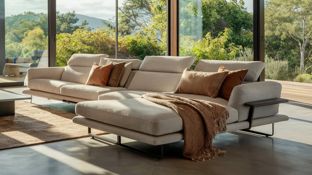 6. Multidirectional Sectional for Open-Plan Layouts