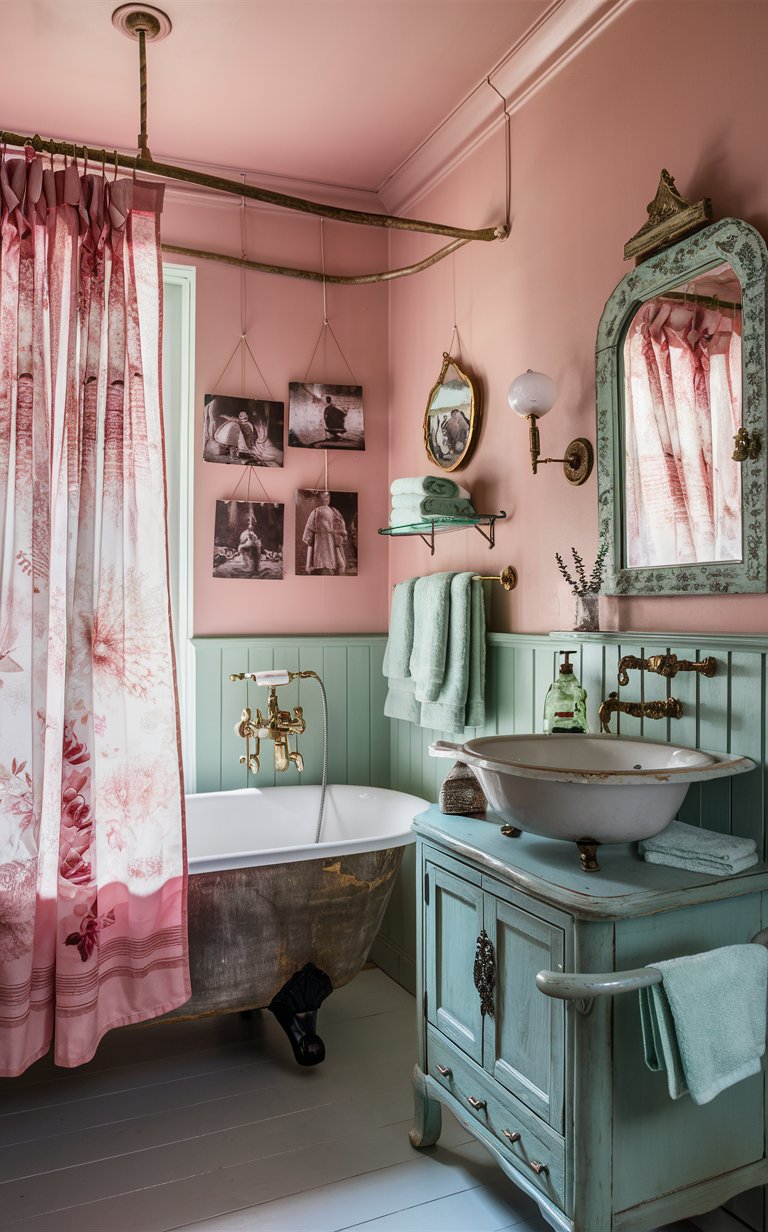 Vintage Chic Bath Retreat
