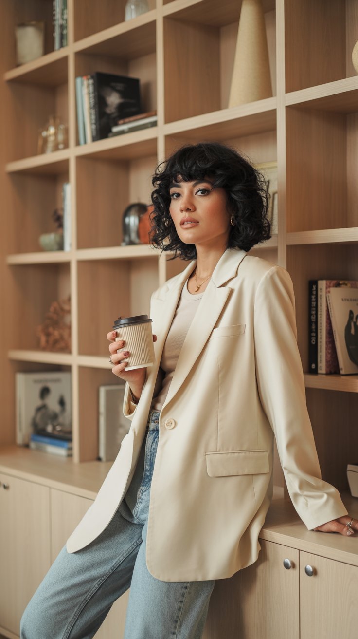 3. Soft-Cut Blazer